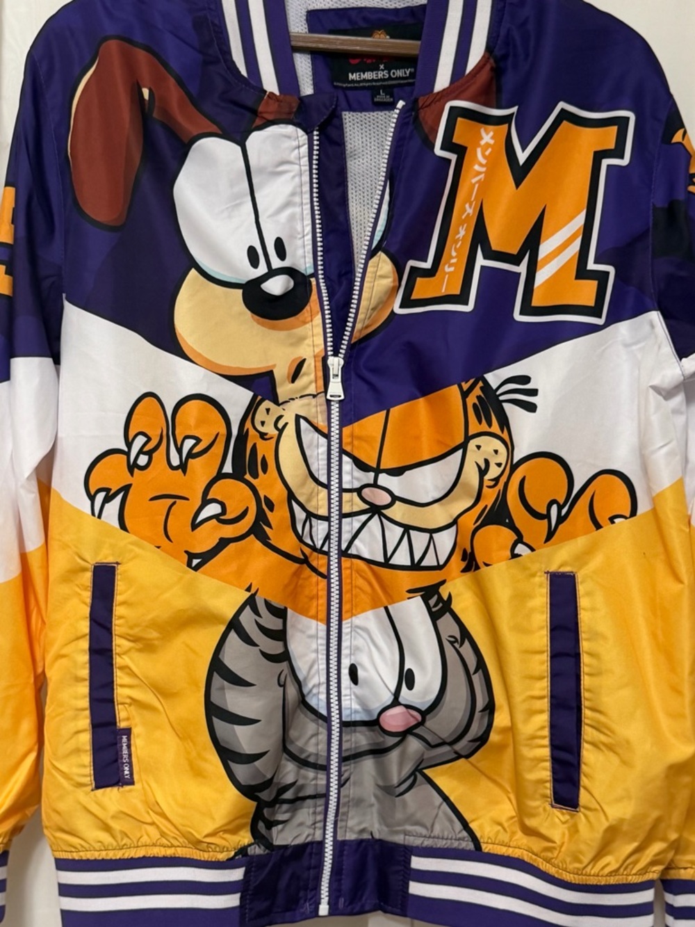 Garfield Members Only Jacket - Picture 12 of 12